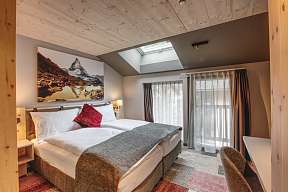 Arve Doppelzimmer unter dem Dach Arve Doppelzimmer unter dem Dach